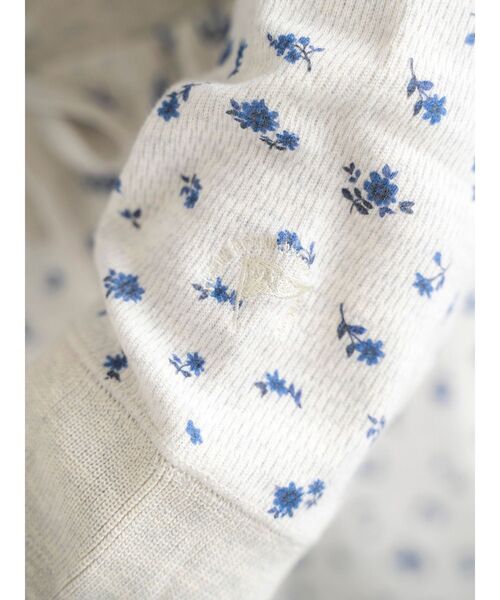 Ungrid（アングリッド）の「FAITH別注 ヘンリーネックショートロングスリーブTee（Tシャツ/カットソー・レディース・その他1/アイボリー/チャコールグレー・FREE）」の15枚目の写真