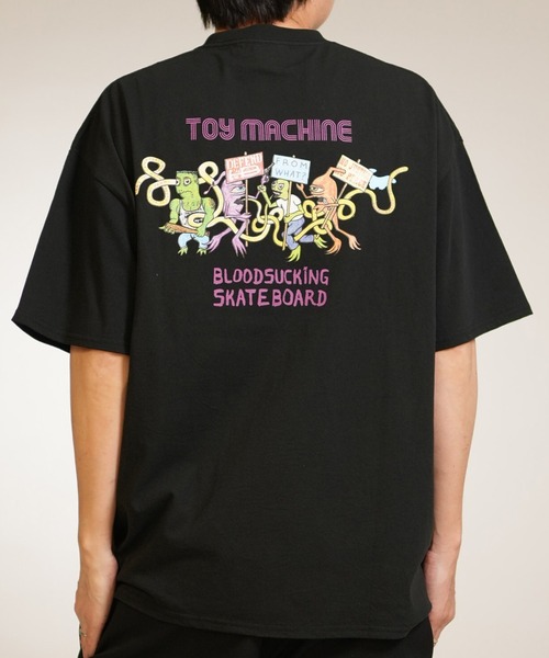 TOY MACHINE/トイマシーン 半袖 Tシャツ DEFEND FROM WHAT SST