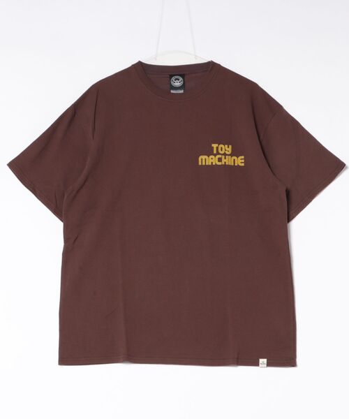 TOY MACHINE(トイ マシーン)の「TOY MACHINE/トイマシーン 半袖 Tシャツ DEFEND FROM WHAT SST MTMSGST4(Tシャツ/カットソー・メンズ・ブラウン/ホワイト/ブラック・XL/L/M)」の7枚目の写真