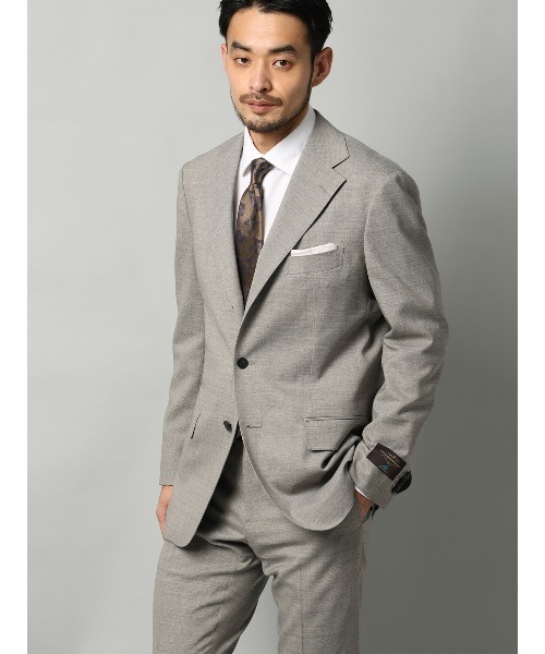 SUIT SQUARE(スーツスクエア)の「ジャケット CANONICO SUPERSONIC トロピカルウール 無地(テーラードジャケット・メンズ・ブルー/ネイビー/ベージュ・175cm-ややがっしり(AB体)/175cm-普通(A体)/170cm-ややがっしり(AB体)/170cm-普通(A体)/165cm-普通(A体))」の1枚目の写真