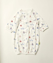 MAKE YOUR DAY | やわらか2柄2WAYオール(ロンパース)