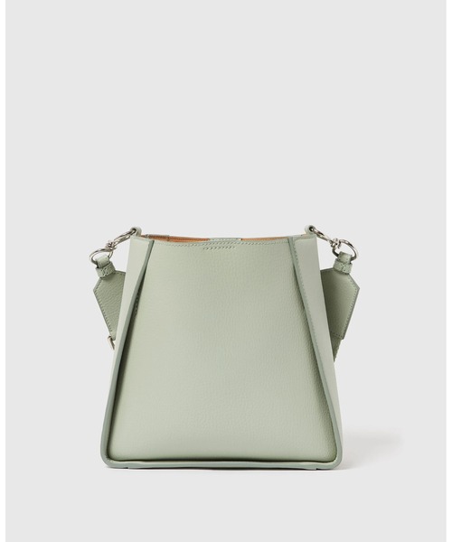 STELLA McCARTNEY（ステラマッカートニー）の「Logo Square Crossbody Bag / ロゴ スクエア クロスボディ バッグ（ショルダーバッグ・レディース・ライトグリーン・ONE SIZE）」の5枚目の写真