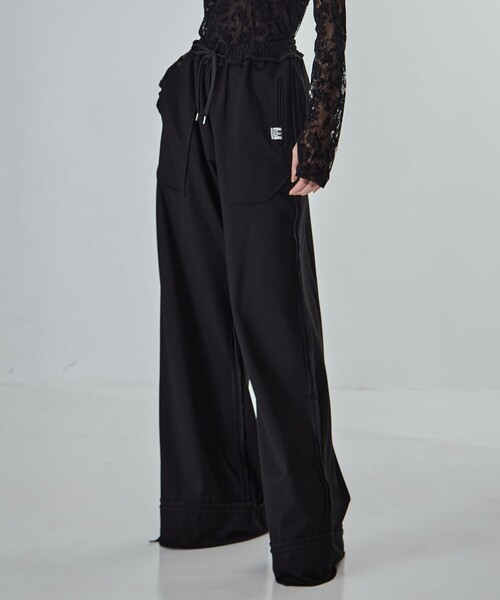 Maison MIHARA YASUHIRO(メゾンミハラヤスヒロ)の「【MIHARA YASUHIRO/ミハラヤスヒロ】INSIDE OUT PANTS/インサイドアウトパンツ(その他パンツ・レディース・ダークグレー/ブラック・36/38)」の2枚目の写真