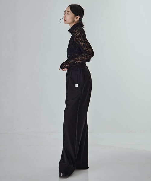 Maison MIHARA YASUHIRO(メゾンミハラヤスヒロ)の「【MIHARA YASUHIRO/ミハラヤスヒロ】INSIDE OUT PANTS/インサイドアウトパンツ(その他パンツ・レディース・ダークグレー/ブラック・36/38)」の4枚目の写真