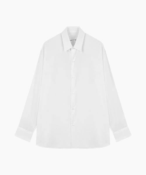 LAD MUSICIAN(ラッドミュージシャン)の「DECHINE BIG SHIRT(シャツ/ブラウス・メンズ・ブラック/ホワイト/グレー系・46/44/42)」の2枚目の写真