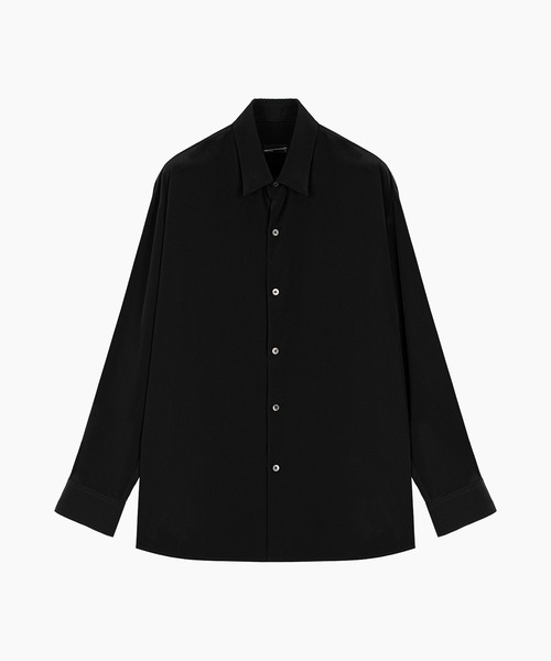 LAD MUSICIAN(ラッドミュージシャン)の「DECHINE BIG SHIRT(シャツ/ブラウス・メンズ・ブラック/ホワイト/グレー系・46/44/42)」の3枚目の写真