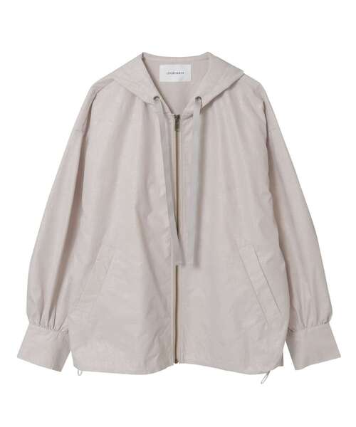 LOGEMENT DE CLAIRE（ロジュモンドクレール）の「【LOURMARIN】裾ドロストフーディブルゾン（ブルゾン・レディース・ブラウン/ベージュ/ミント/グレイッシュベージュ・FREE）」の14枚目の写真