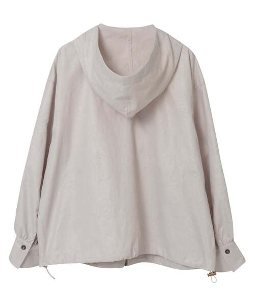 LOGEMENT DE CLAIRE（ロジュモンドクレール）の「【LOURMARIN】裾ドロストフーディブルゾン（ブルゾン・レディース・ブラウン/ベージュ/ミント/グレイッシュベージュ・FREE）」の15枚目の写真