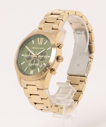 MICHAEL KORS（マイケルコース）の「BERKLEY ゴールドトーン クロノウォッチ（アナログ腕時計）」