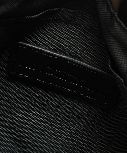 green label relaxing（グリーンレーベルリラクシング）の「【WEB限定】マット リップストップ ナップサック バッグ -撥水-（バックパック/リュック・メンズ・ダークブラウン/ブラック・FREE）」の10枚目の写真