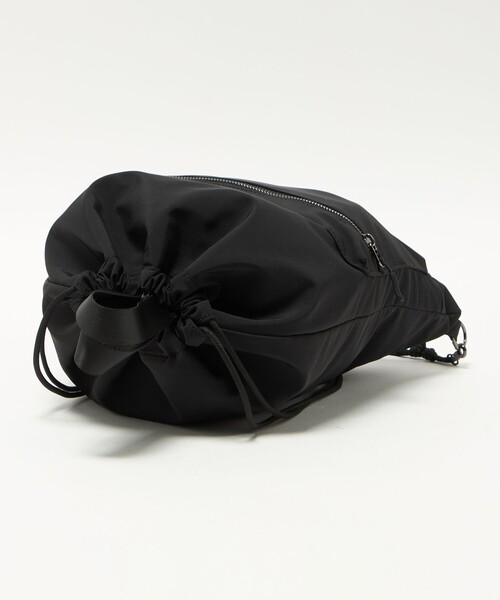 green label relaxing（グリーンレーベルリラクシング）の「【WEB限定】マット リップストップ ナップサック バッグ -撥水-（バックパック/リュック・メンズ・ダークブラウン/ブラック・FREE）」の15枚目の写真