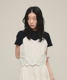 eL（エル）の「【eL】Made in India Embroidery Cami/645532（キャミソール）」