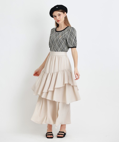 REDYAZEL（レディアゼル）の「プレートメッシュサマーベレー（ハンチング/ベレー帽・レディース・オフホワイト/ベージュ/ブラック・FREE）」の13枚目の写真