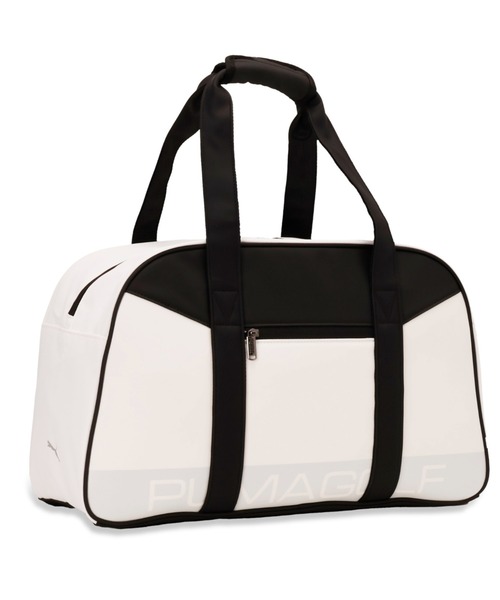 PUMA（プーマ）の「PUMA プーマ ユニセックス ゴルフ ベーシックロゴ ボストンバッグ 30L BASIC LO（ボストンバッグ・メンズ・ネイビー系1/ホワイト・フリー）」の2枚目の写真