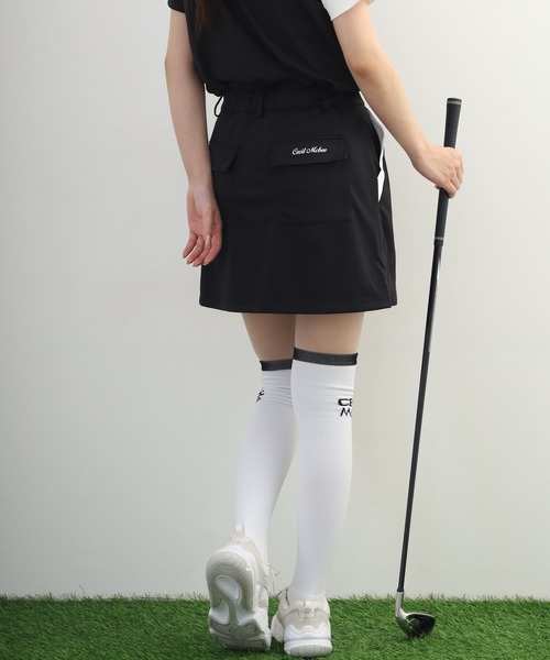 CECIL McBEE（セシルマクビー）の「Pocket Line Basic Skirt ポケット ライン ベーシック スカート（スカート・レディース・ブラック/ホワイト・S）」の7枚目の写真