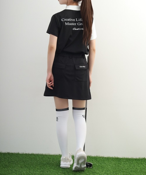 CECIL McBEE（セシルマクビー）の「Pocket Line Basic Skirt ポケット ライン ベーシック スカート（スカート・レディース・ブラック/ホワイト・S）」の9枚目の写真