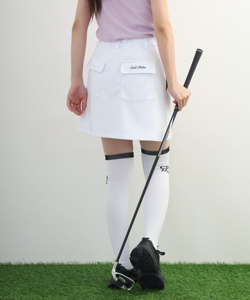 CECIL McBEE（セシルマクビー）の「Pocket Line Basic Skirt ポケット ライン ベーシック スカート（スカート・レディース・ブラック/ホワイト・S）」の16枚目の写真