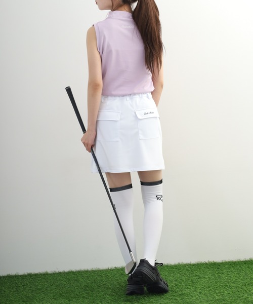 CECIL McBEE（セシルマクビー）の「Pocket Line Basic Skirt ポケット ライン ベーシック スカート（スカート・レディース・ブラック/ホワイト・S）」の19枚目の写真