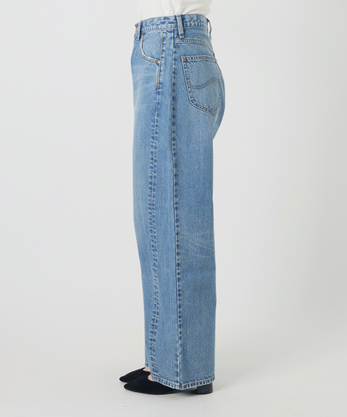 Lee（リー）の「LEE/リー SLOBE別注 カーブデニム　LL8030（デニムパンツ・レディース・スカイブルー/ブルー・38/36/34）」の21枚目の写真