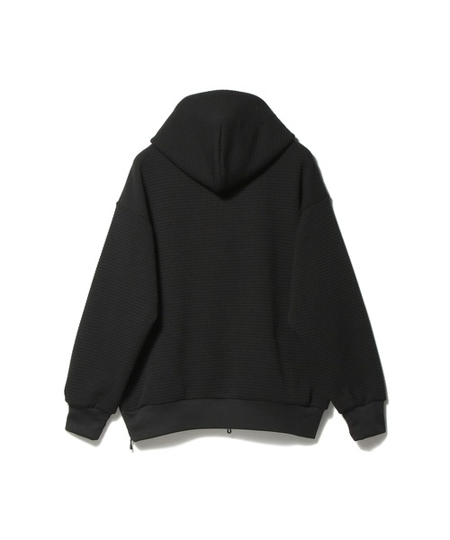 onegravity(ワングラビティ)の「onegravity / ブロックワッフル ジップフーディー(パーカー・メンズ・ホワイト/ブラック・SMALL/X-LARGE/LARGE/MEDIUM)」の3枚目の写真