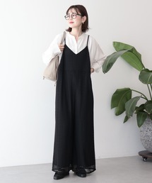 レースキャミサロペット