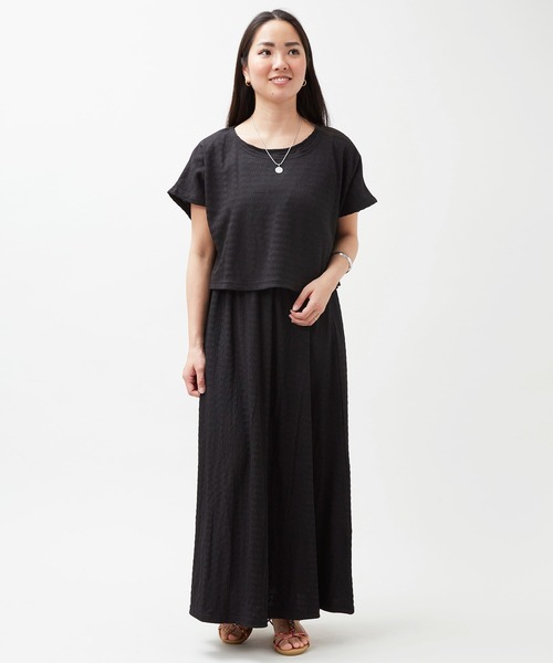 Kahiko(カヒコ)の「【Kahiko】アパパネセットトップス&ノースリーブワンピース2点セット(ワンピース・レディース・ベージュ/ネイビー/ブラック/カーキ/オフホワイト・FREE)」の16枚目の写真