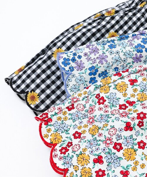 apres les cours（アプレレクール）の「フラワースカラップショートパンツ（その他パンツ・キッズ・ブラック/レインボー/ラベンダー・80/90/100/110/120/130/140）」の19枚目の写真