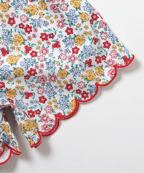 apres les cours（アプレレクール）の「フラワースカラップショートパンツ（その他パンツ・キッズ・ブラック/レインボー/ラベンダー・80/90/100/110/120/130/140）」の17枚目の写真