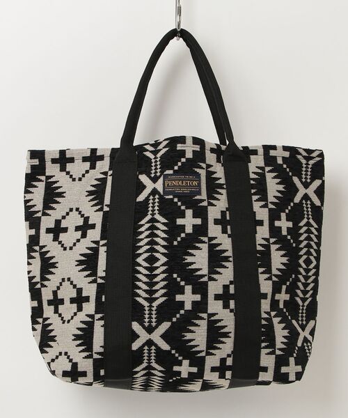 PENDLETON(ペンドルトン)の「【PE3】【PENDLETON/ペンドルトン】GOBELINS LARGE TOTE BAG Native Pattern Big Tote PDT-000-261009(トートバッグ・メンズ・ブルー/ブラック・FREE)」の14枚目の写真
