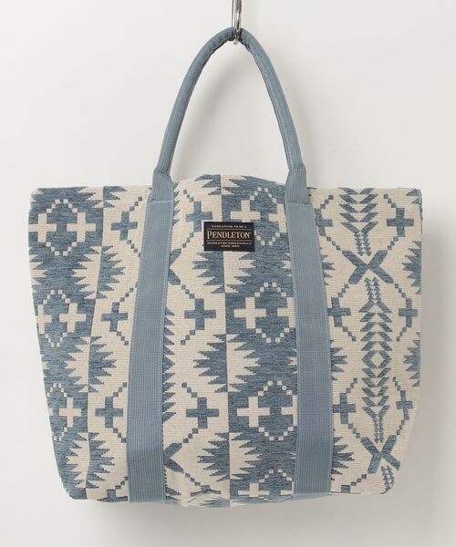 PENDLETON(ペンドルトン)の「【PE3】【PENDLETON/ペンドルトン】GOBELINS LARGE TOTE BAG Native Pattern Big Tote PDT-000-261009(トートバッグ・メンズ・ブルー/ブラック・FREE)」の15枚目の写真