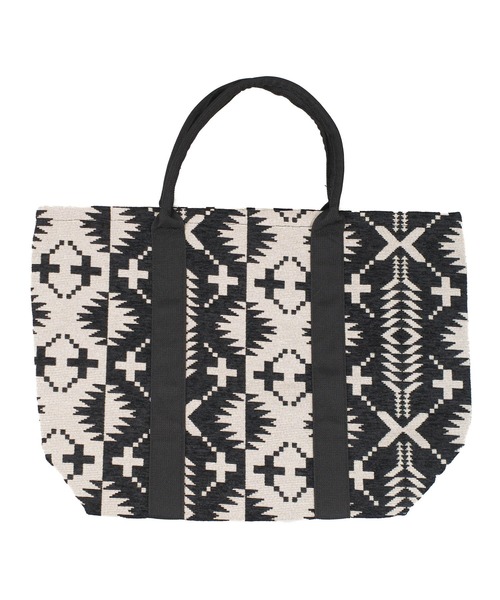 PENDLETON(ペンドルトン)の「【PE3】【PENDLETON/ペンドルトン】GOBELINS LARGE TOTE BAG Native Pattern Big Tote PDT-000-261009(トートバッグ・メンズ・ブルー/ブラック・FREE)」の8枚目の写真