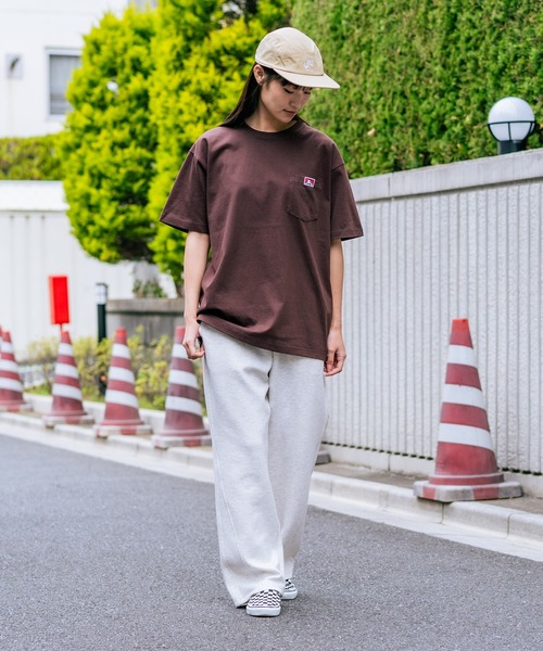 BEN DAVIS（ベンデイビス）の「【BEN DAVIS/ベンデイビス】 【ガシガシ着れるタフ生地】ポケT 洗い加工で目が詰まった厚手ボディ ドライな肌触り ヘビーウェイト（Tシャツ/カットソー・メンズ・ブラウン/ホワイト/ブラック/ダークグリーン/チャコールグレー・LARGE/MEDIUM/X-LARGE/SMALL）」の8枚目の写真