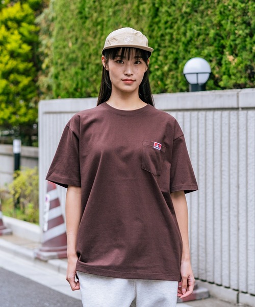 BEN DAVIS（ベンデイビス）の「【BEN DAVIS/ベンデイビス】 【ガシガシ着れるタフ生地】ポケT 洗い加工で目が詰まった厚手ボディ ドライな肌触り ヘビーウェイト（Tシャツ/カットソー・メンズ・ブラウン/ホワイト/ブラック/ダークグリーン/チャコールグレー・LARGE/MEDIUM/X-LARGE/SMALL）」の11枚目の写真