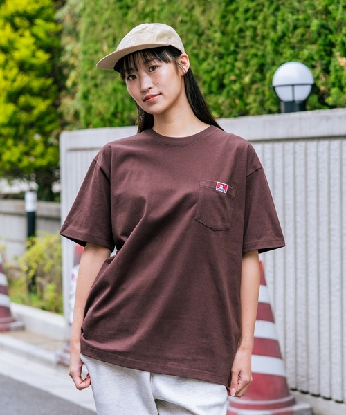 BEN DAVIS（ベンデイビス）の「【BEN DAVIS/ベンデイビス】 【ガシガシ着れるタフ生地】ポケT 洗い加工で目が詰まった厚手ボディ ドライな肌触り ヘビーウェイト（Tシャツ/カットソー・メンズ・ブラウン/ホワイト/ブラック/ダークグリーン/チャコールグレー・LARGE/MEDIUM/X-LARGE/SMALL）」の14枚目の写真