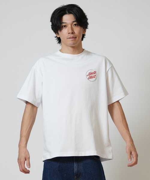 SANTA CRUZ(サンタクルーズ)の「【ムラサキスポーツ限定】SANTA CRUZ サンタクルーズ 半袖 Tシャツ WIRD FLM D-CRCKL CHST SST 502263401(Tシャツ/カットソー・メンズ・ブラック/ホワイト・XL/L/M)」の7枚目の写真
