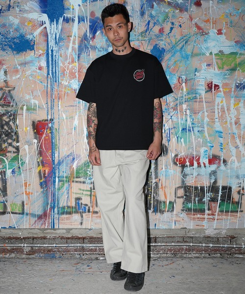 SANTA CRUZ(サンタクルーズ)の「【ムラサキスポーツ限定】SANTA CRUZ サンタクルーズ 半袖 Tシャツ WIRD FLM D-CRCKL CHST SST 502263401(Tシャツ/カットソー・メンズ・ブラック/ホワイト・XL/L/M)」の3枚目の写真