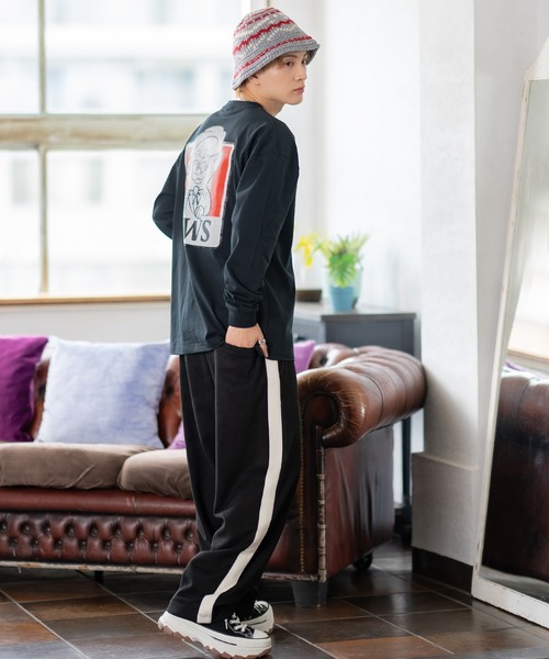 En serio TOKYO(エンソリオトーキョー)の「【SIDEWAYSTANCE】SFC長袖Tシャツ 70422(Tシャツ/カットソー・メンズ・ブラック/カーキ/ホワイト・SMALL/MEDIUM/LARGE/X-LARGE)」の15枚目の写真