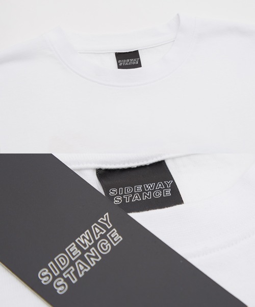 En serio TOKYO(エンソリオトーキョー)の「【SIDEWAYSTANCE】SFC長袖Tシャツ 70422(Tシャツ/カットソー・メンズ・ブラック/カーキ/ホワイト・SMALL/MEDIUM/LARGE/X-LARGE)」の9枚目の写真