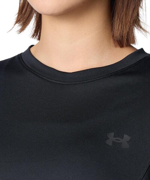 UNDER ARMOUR（アンダーアーマー）の「UAテック タック Tシャツ（トレーニング/レディース）（Tシャツ/カットソー・レディース・ブラック・M/XL/L/S）」の4枚目の写真