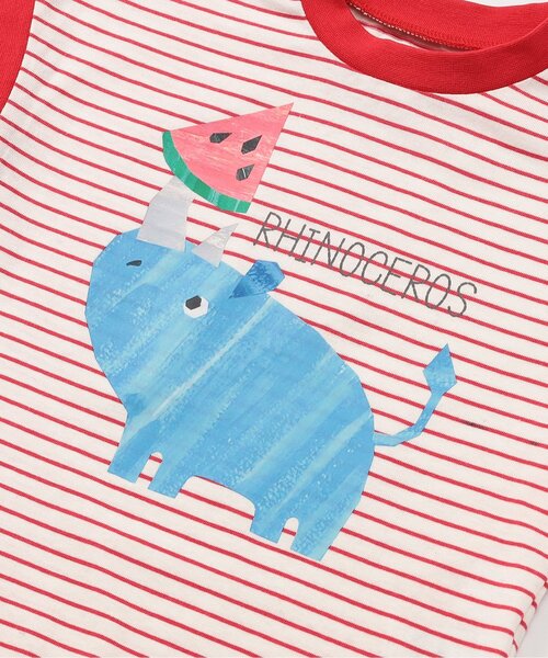 BIT'Z(ビッツ)の「【接触冷感】動物プリント半袖Tシャツ(Tシャツ/カットソー・キッズ・イエロー/レッド/ターコイズブルー・80/90/95/100/110/120)」の13枚目の写真