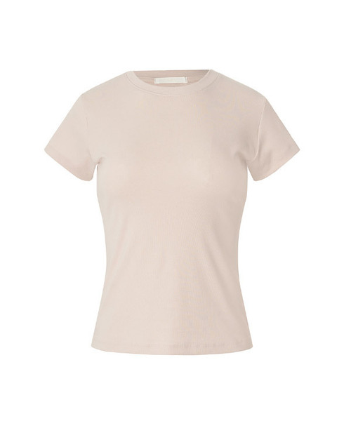 A.R.U(エイアールユー)の「ESSENTIAL TEE(Tシャツ/カットソー・レディース・アイボリー/ブラック/Beige/ネイビー/PINK・SMALL/MEDIUM)」の5枚目の写真