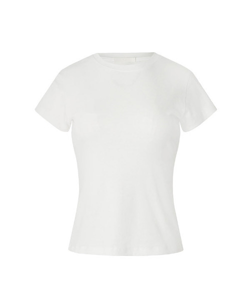 A.R.U(エイアールユー)の「ESSENTIAL TEE(Tシャツ/カットソー・レディース・アイボリー/ブラック/Beige/ネイビー/PINK・SMALL/MEDIUM)」の1枚目の写真
