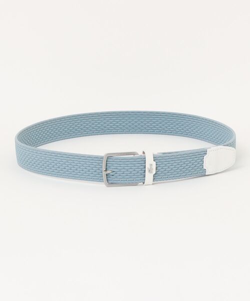 LACOSTE(ラコステ)の「《LACOSTE》ストレッチメッシュベルト(ベルト・メンズ・グレー/ブルー系その他/ベージュ/ネイビー・フリー)」の4枚目の写真