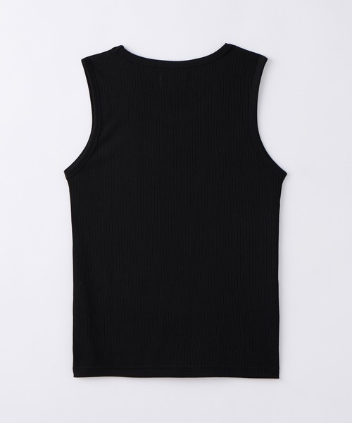 LUENNA(ルエナ)の「【LUENNA】Slim Fit Rib Tank Top / スリムフィットリブタンクトップ(タンクトップ・メンズ・ホワイト/ブラック・S/M/L)」の12枚目の写真