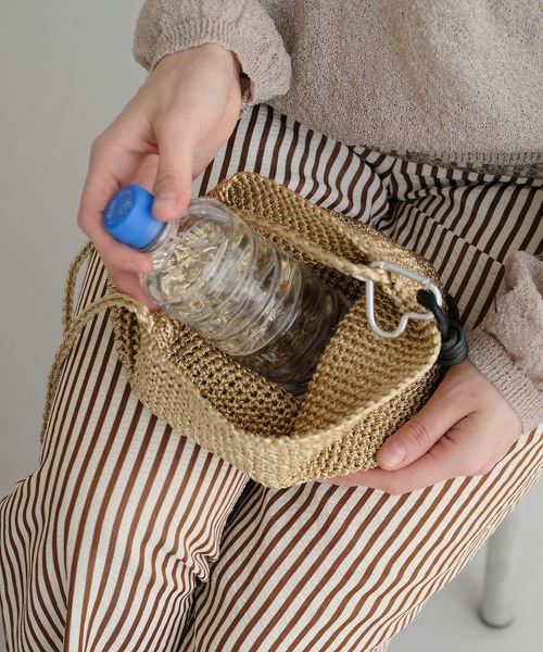 ZAKKA-BOX(ザッカボックス)の「メッシュショルダーバッグ(ショルダーバッグ・レディース・シルバー/ブロンズ/ゴールド・FREE)」の6枚目の写真