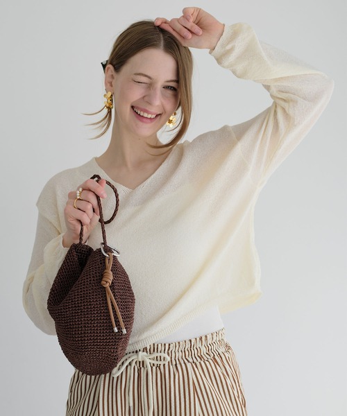 ZAKKA-BOX(ザッカボックス)の「メッシュショルダーバッグ(ショルダーバッグ・レディース・シルバー/ブロンズ/ゴールド・FREE)」の17枚目の写真
