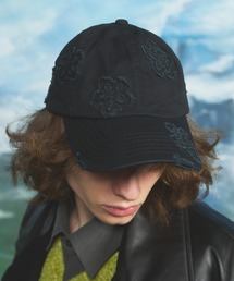 MAISON SPECIAL（メゾンスペシャル）の「《UNISEX》Motif Damaged Flower Pattern 6P Cap/モチーフダメージフラワーパターン6Pキャップ【MAISON SPECIAL/メゾンスペシャル】（キャップ）」