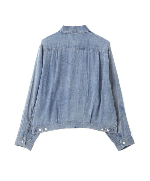 AVIREX（アヴィレックス）の「WIND THROUGH DENIM JAKET / ウィンドスルー デニム ジャケット / AVIREX / アヴィレックス（デニムジャケット・メンズ・インディゴブルー/ライトインディゴブルー・MEDIUM/LARGE/X-LARGE）」の13枚目の写真