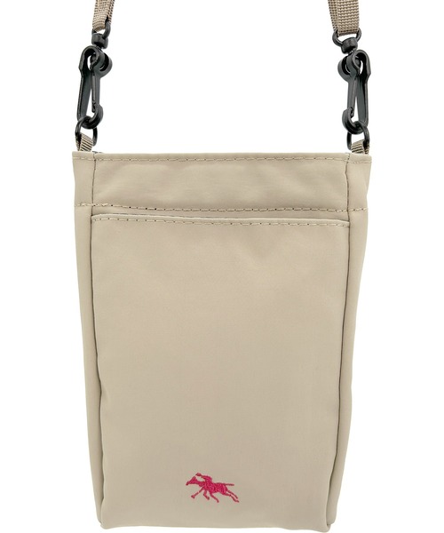 POLOCHAMPS(ポロチャンプス)の「POLOCHAMPS/ポロチャンプス ミニショルダーバッグ/スマホショルダー/ユニセックス/デイリーユース(ショルダーバッグ・メンズ・ベージュ/ネイビー/ブラック・FREE)」の13枚目の写真