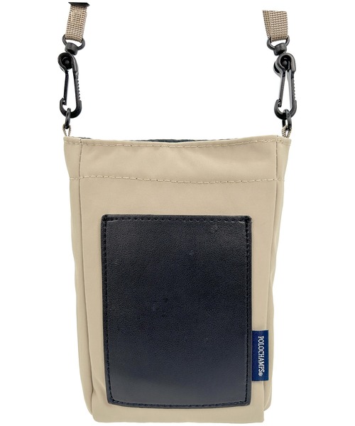 POLOCHAMPS(ポロチャンプス)の「POLOCHAMPS/ポロチャンプス ミニショルダーバッグ/スマホショルダー/ユニセックス/デイリーユース(ショルダーバッグ・メンズ・ベージュ/ネイビー/ブラック・FREE)」の16枚目の写真